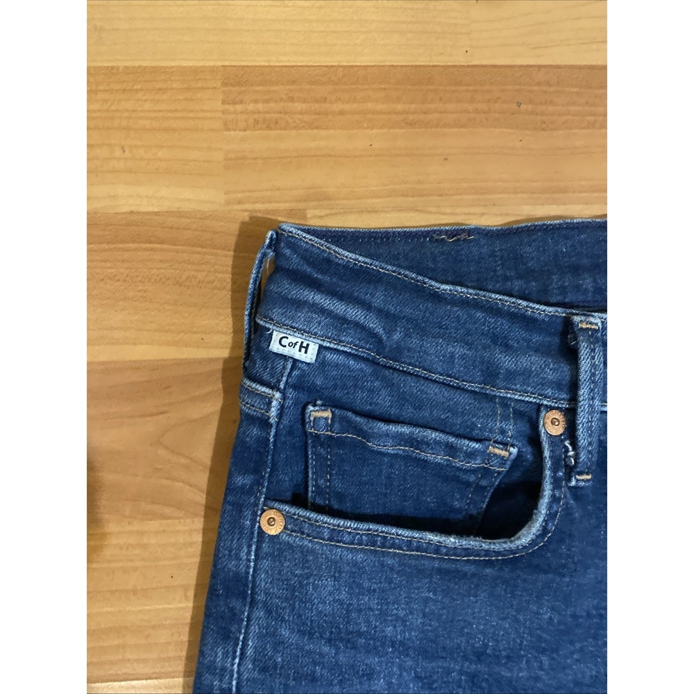 Citizens of Humanity Ella Slim Cropped Jeans Dark Wash Blue Women's Size 27 - Picture 3 of 13